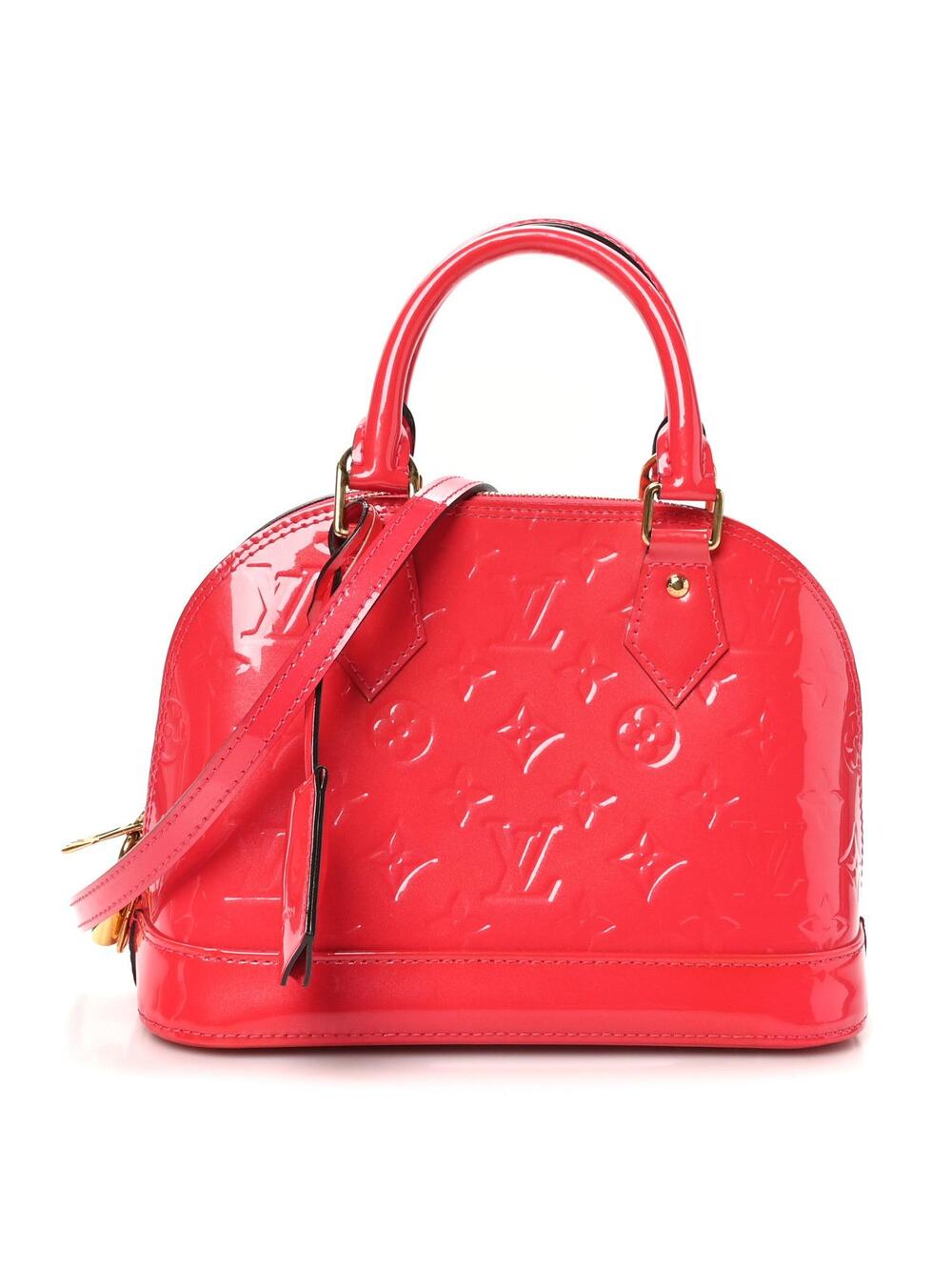 Louis Vuitton Vernis Alma Bb Hot Pink #362035L11B